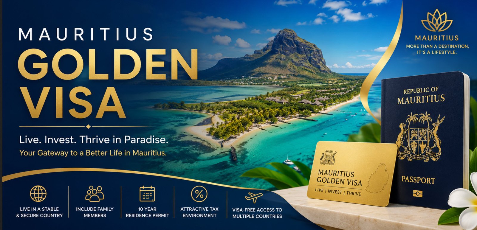 Mauritius Launches New Golden Visa Programme to Attract Wealthy Migrants and Global Investors